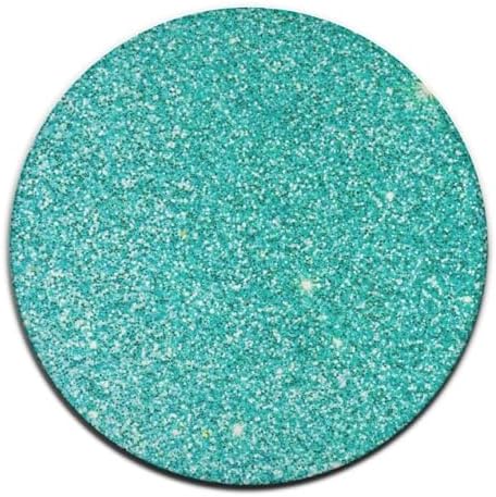 Meaudiwes Teal Blue Flannel Rug Non-Slip Round Mat
