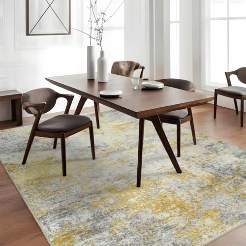 RUUGME Washable Abstract 3x5 Area Rug