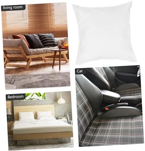 KONTONTY Pillow Covers with Zipper for Couch Sofa