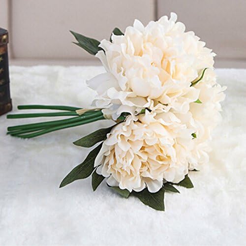 Ymortalize Artificial Peony Flowers for Wedding Decor