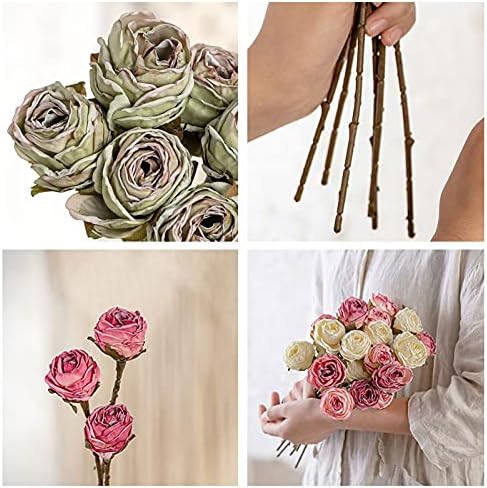 Elegant Artificial Flower Bouquet for Wedding and Home Dcor