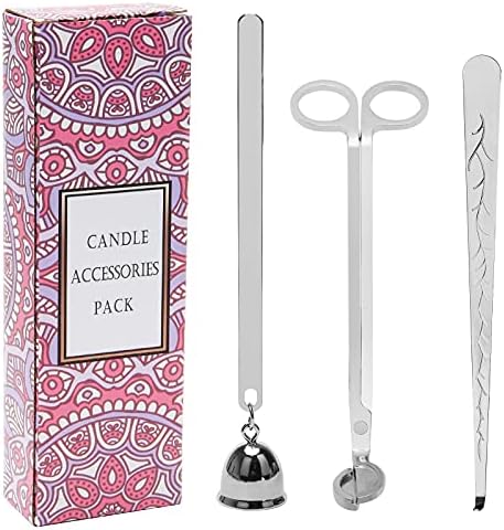 Luxiv 3 in 1 Candle Snuffer Set with Gift Package