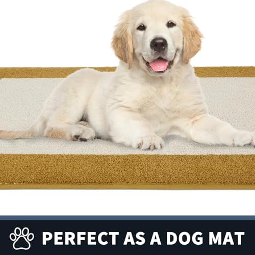 PURRUGS Dirt Trapper Door Mat 24x84 Non-Slip Washable