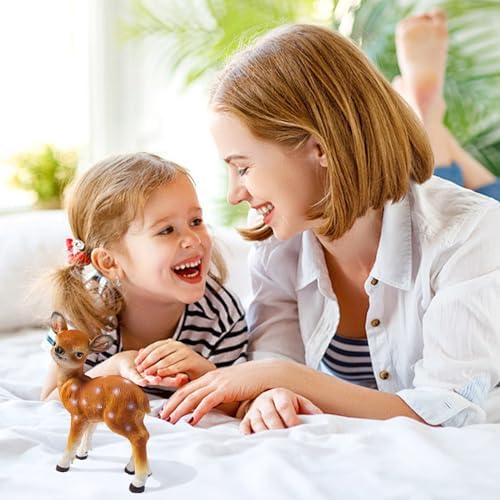 Artpaul Sika Deer Resin Statue Home Decor Accent