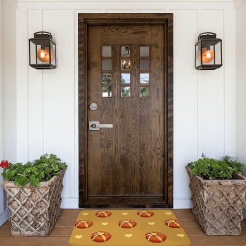 Buttered Bread Floor Covering Non-Slip Rug