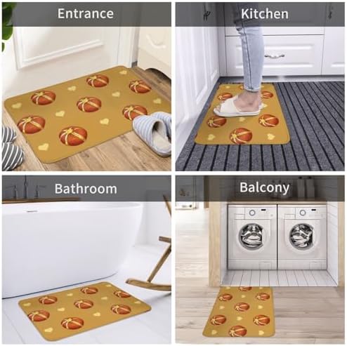 Buttered Bread Floor Covering Non-Slip Rug
