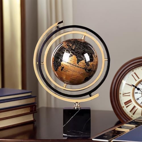 Modern Marble and Metal Sculpture Decor