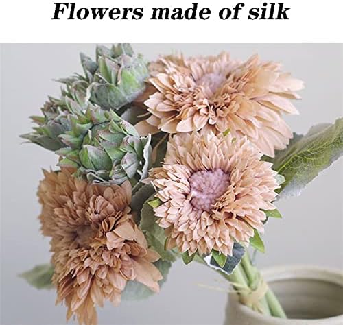 Artificial Sunflower Bouquet Indoor Decor