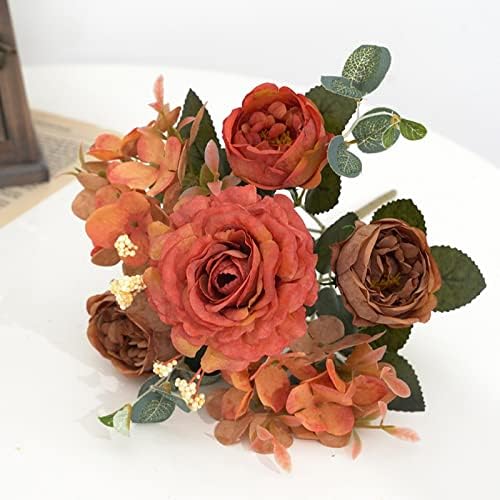 Ymortalize Spring Artificial Flowers Wedding Bouquet Decor