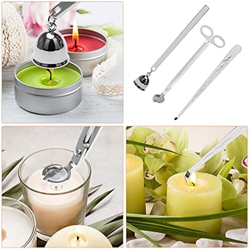Luxiv 3 in 1 Candle Snuffer Set with Gift Package