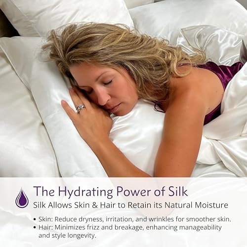 Mulberry Park 100 Silk Pillowcase - 19 Momme Grade 6A Mulberry Silk