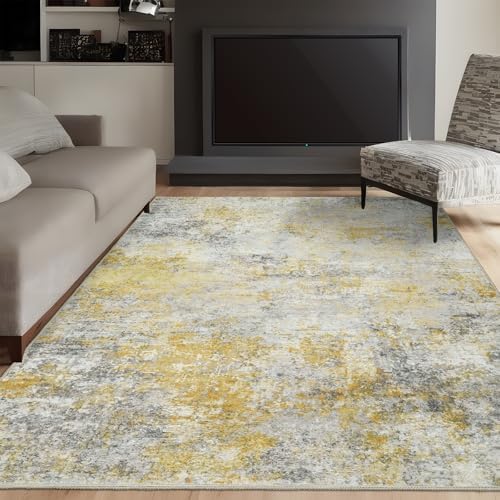 RUUGME Washable Abstract 3x5 Area Rug