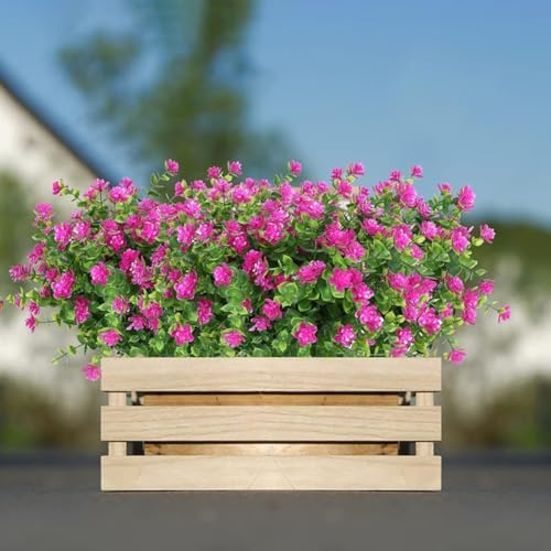 WANYANG 14 Bundle Artificial Flowers for Outdoor Use