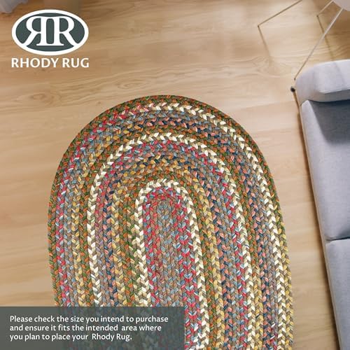 Rhody Rug Country Jewel CJ35 Bronze 2 x 3 Oval Area Rug