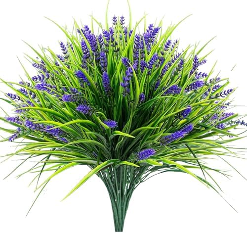 Toprooms 12 Bundle Artificial Grass with Flowers 1