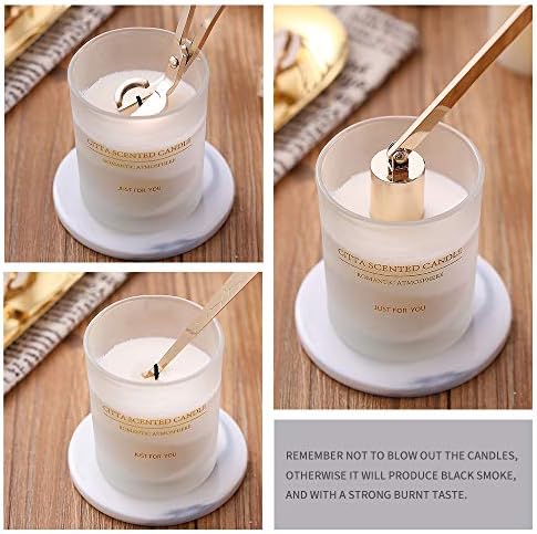 BEDOGO 3 in 1 Candle Tools Set - Gold
