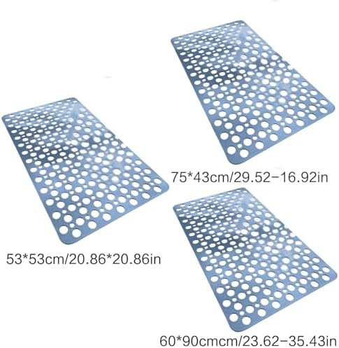 Haoyull Non-Slip Waterproof Shower Mat with Suction Cups