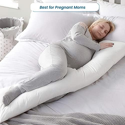 500 Thread Count Body Pillowcase with Zipper Closure