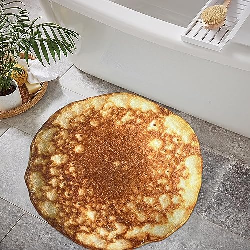 Burritos Round Area Rug 3ft Funny Cute Decor Rug