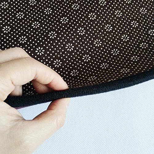 Disco Round Area Rug with Non-Slip Backing