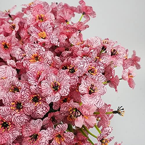 Uieke 72 Bundle Artificial Flowers Set Pink 1
