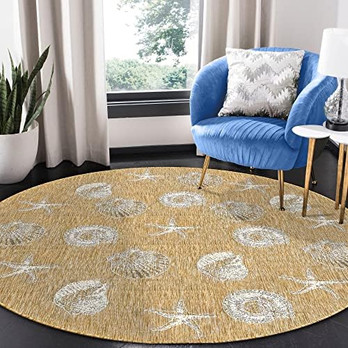 Carmel Indoor Outdoor Power Loomed Synthetic Blend Area Rug