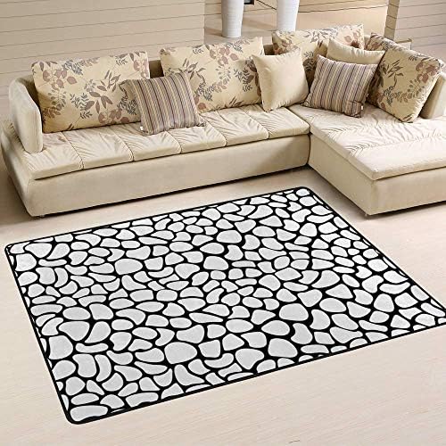 ZHIHUI Large Area Rug Non Slip Soft Comfort