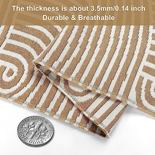 Tiffasea Washable Kitchen Rug 2x5 Cotton Woven