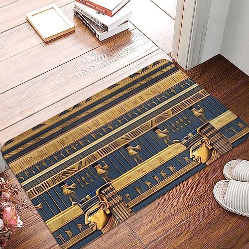 Egyptian Pharaonic Fresco Floor Mat for Home and Office