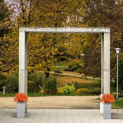 Ximiloor 21 Bundles Artificial Flowers Outdoor UV Resistant