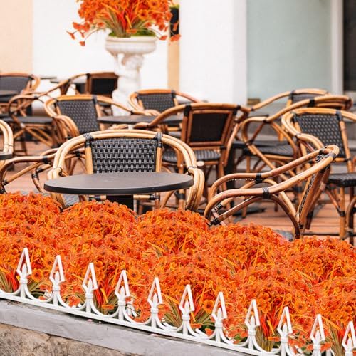 XEOLIAN Artificial Fall Flowers 12 Bundles 1