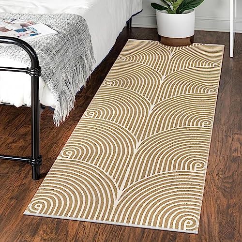 Tiffasea Washable Kitchen Rug 2x5 Cotton Woven